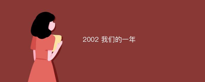 2002 我们的一年